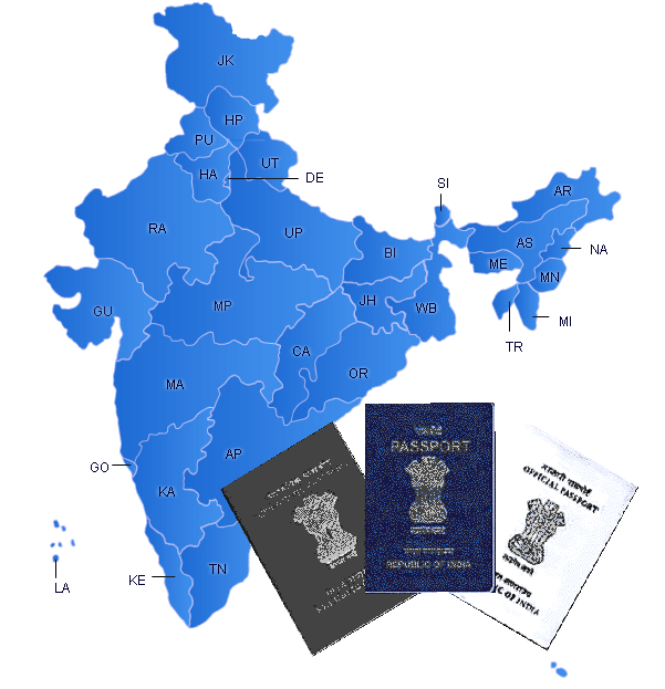 One can apply for Passport