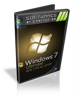 Windows 7 OEM EN 48 in 1 For All Laptop X86/X64 %imagem %blackwolf