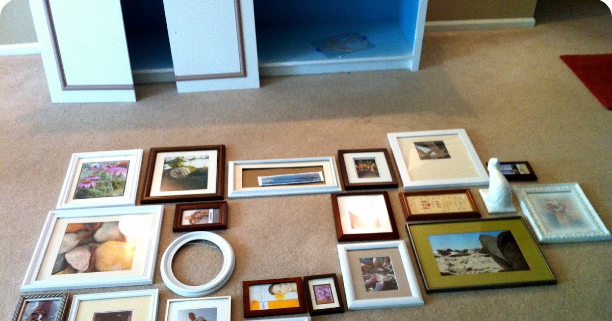 first home makeover Picture Collage in Living Room