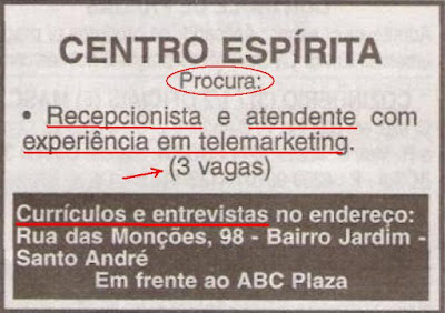 Telemarketing espiritual