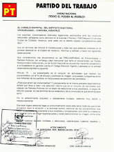 SOLICITANDO POSICIONAMIENTO AL IEV SOBRE LAS PRECAMPAÑAS