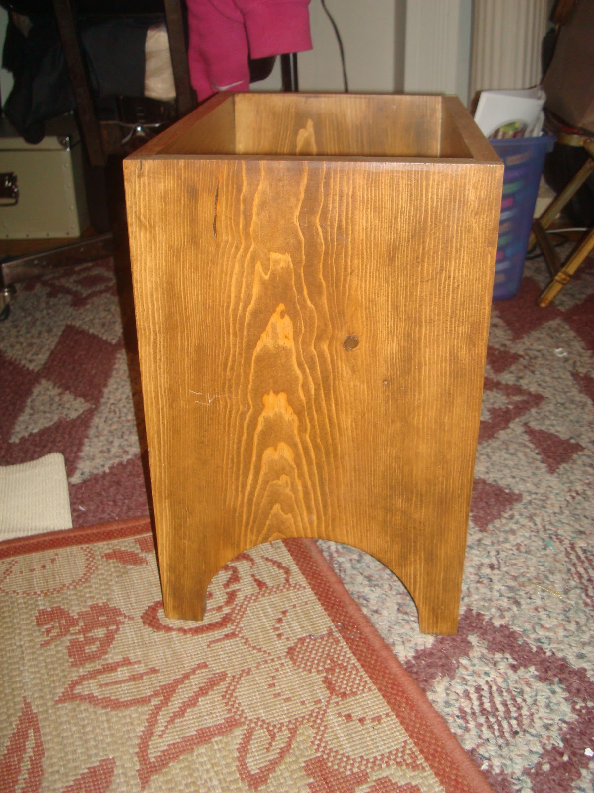 tin and sparkle: Newest wood projects