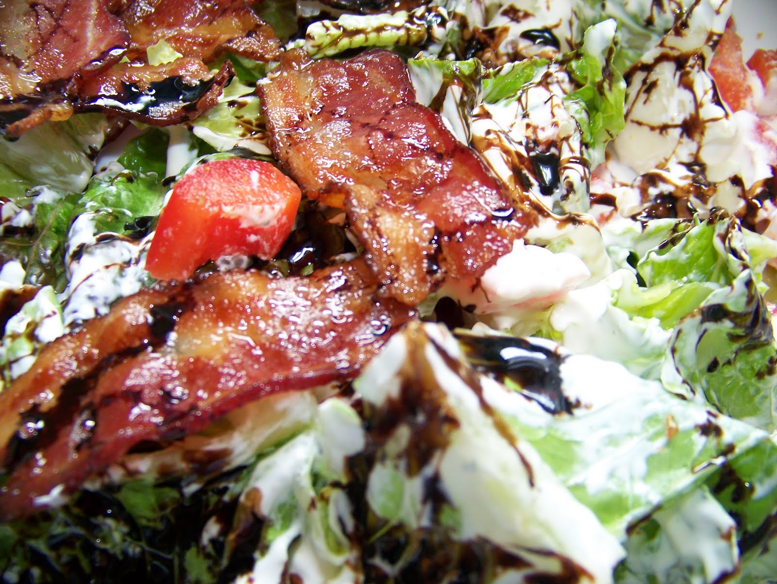 Kicking Carbs to the Curb Low Carb Salads Longhorn BLT Salad with