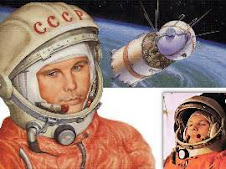 یوری گاگارین:اولین کسی است که به فضا سفر کرده است