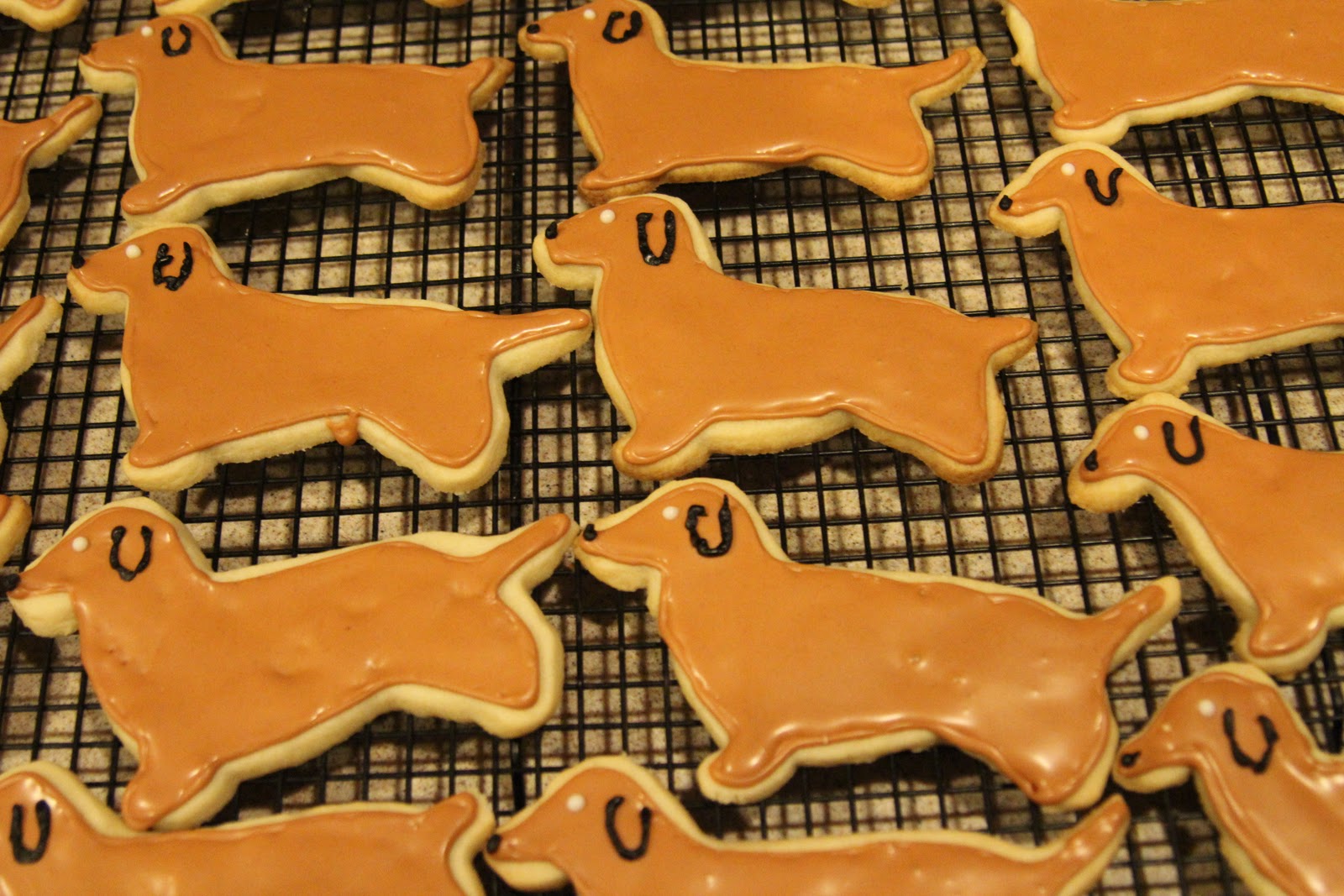 Dotti Mae Cupcakes Weenie Dog Cookies!
