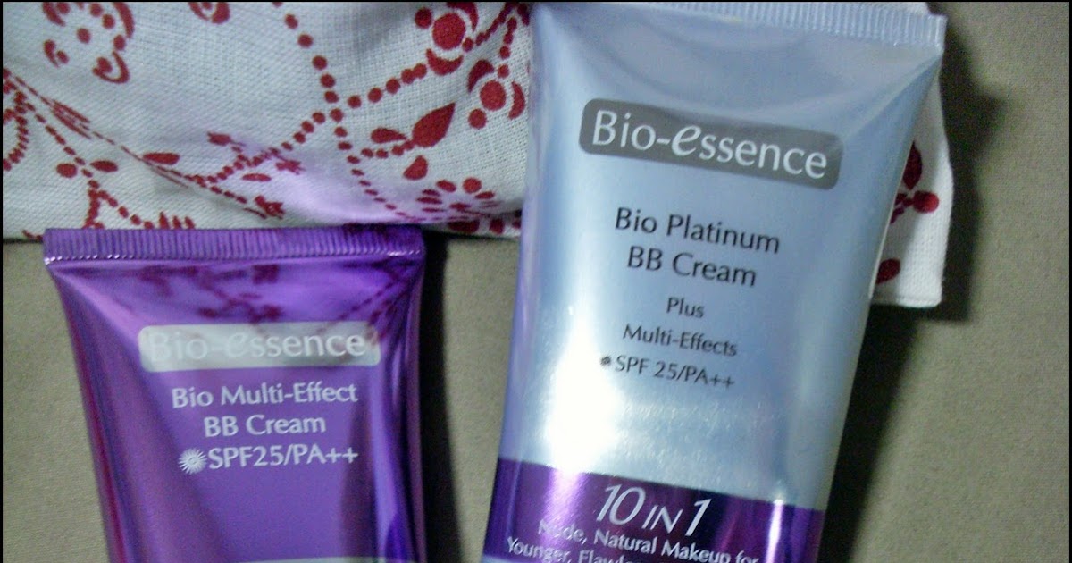 Review Bioessence Platinum BB Cream