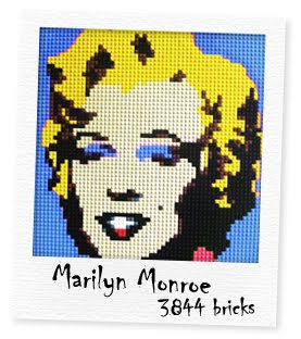 lego marilyn monroe