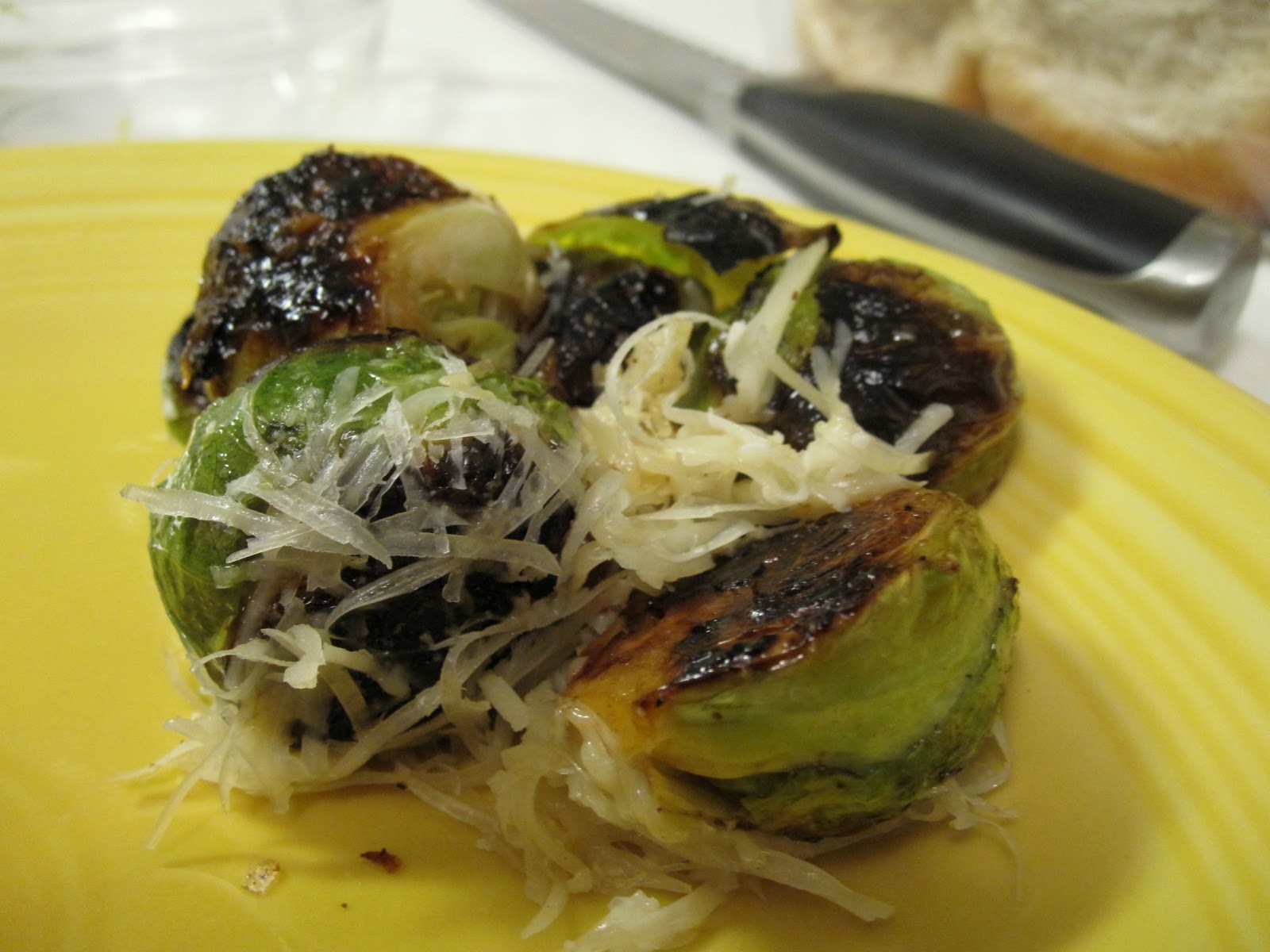 Elizabeth's Dutch Oven Lemon & Garlic Brussels Sprouts
