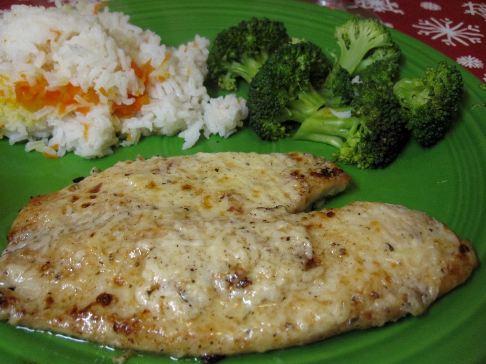 Elizabeth's Dutch Oven Broiled Tilapia Parmesan