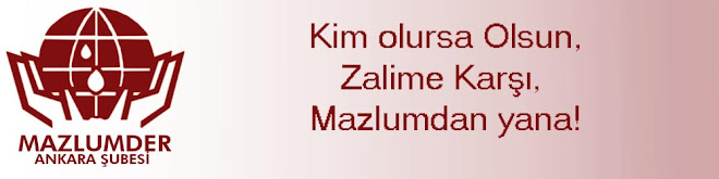 MAZLUMDER Ankara Şubesi
