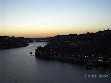 Puesta de sol desde Oporto