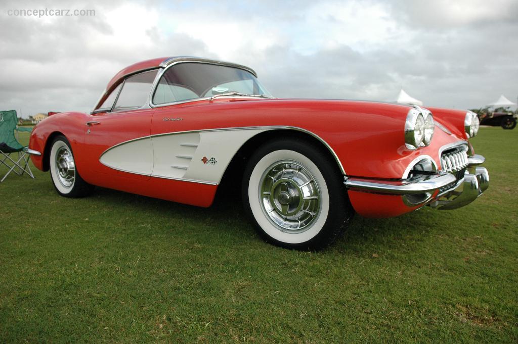 1958 Chevrolet Corvette C1 In 1958 six colors were offered for the