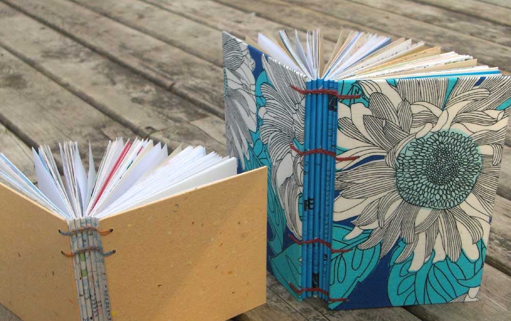 My Handbound Books Bookbinding Blog Making books out of scraps