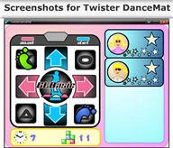 Download hier het spel Twister voor de dansmat