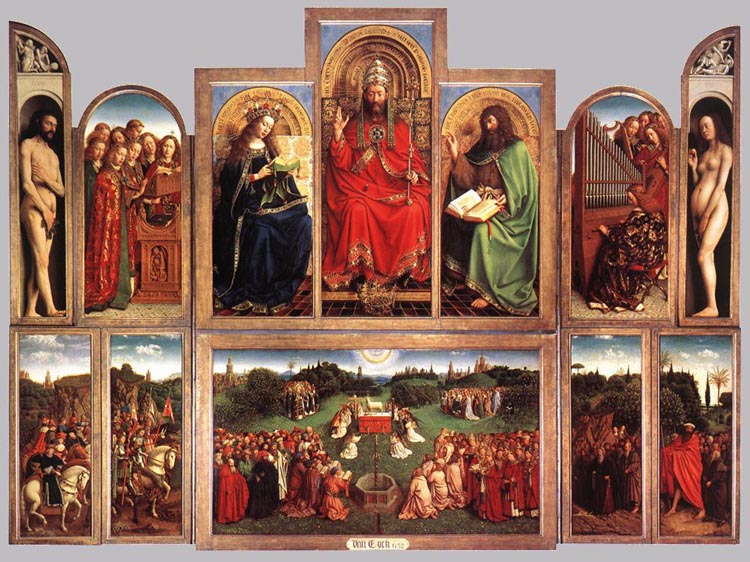 The Ghent Altarpiece, 1432, Jan van Eyck