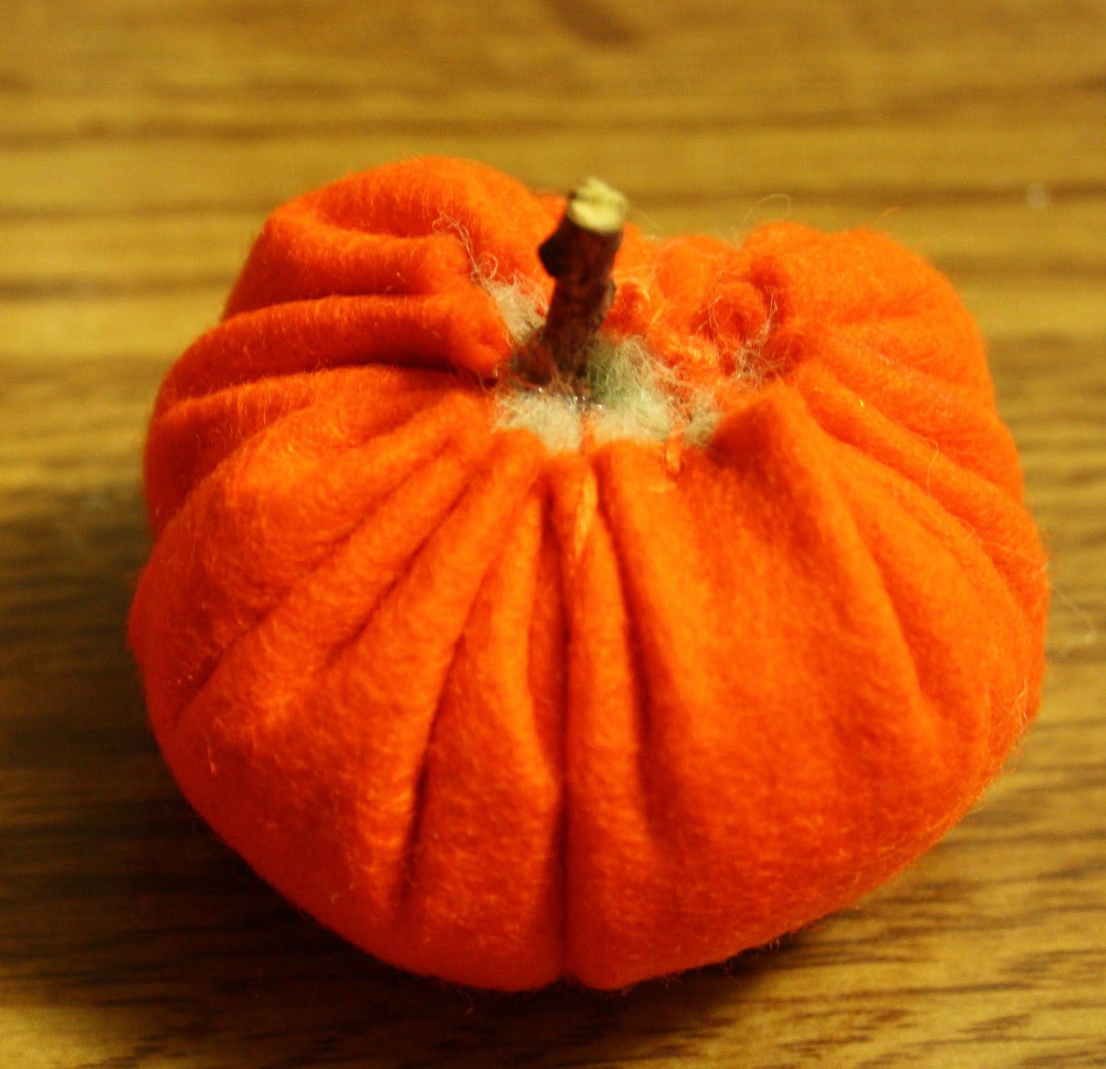 Twig and Toadstool Felt Pumpkin Tutorial!!