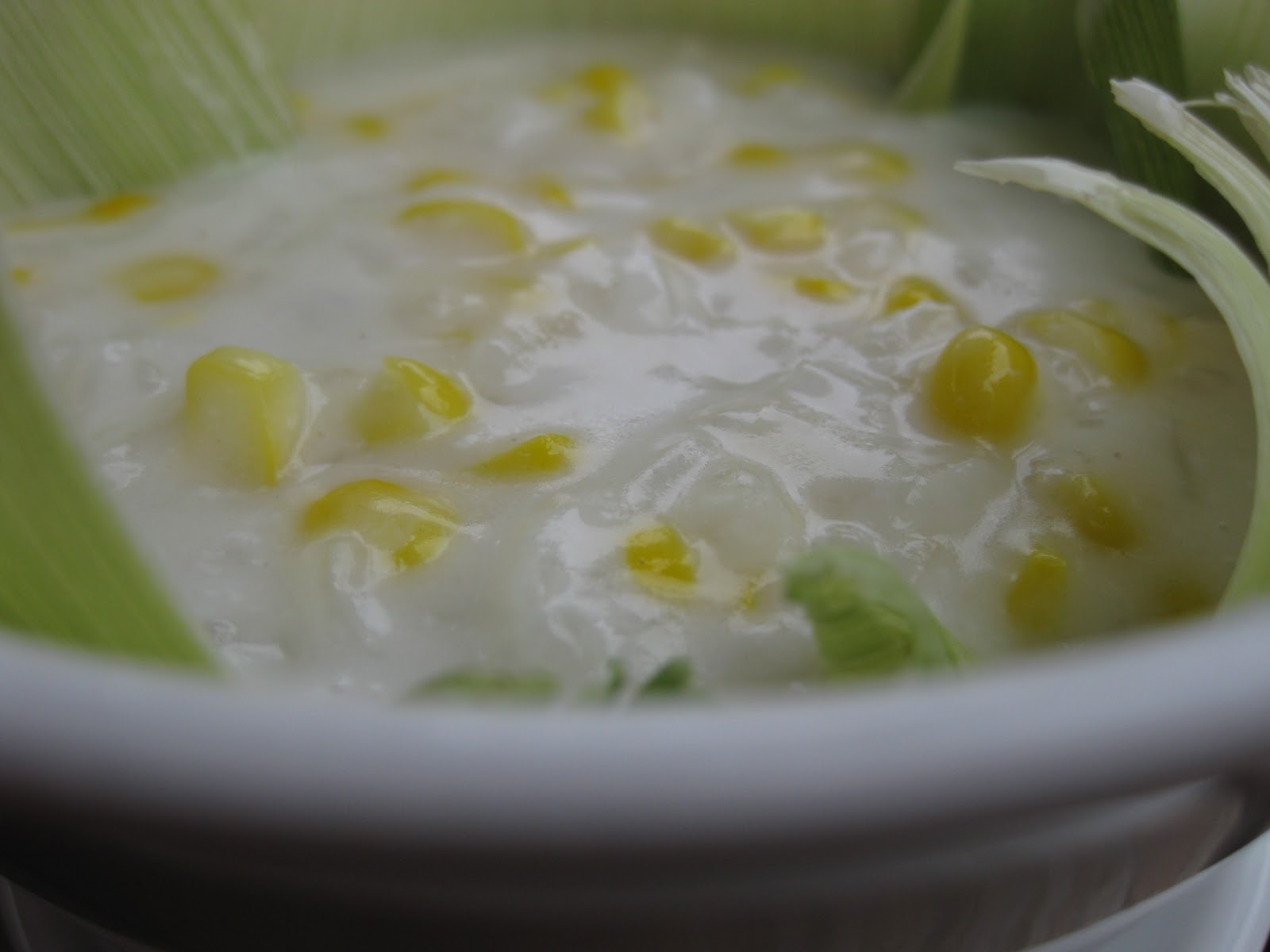 Sweet Cherrie Pie Ginataang Mais (corn in coconut milk)