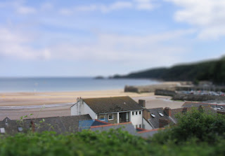 My first attempt at fake tilt shifting