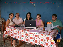 1ª. Reunião do Grupo de Estagio, Elaboração do Projeto "GERAÇÂO DE RENDA"