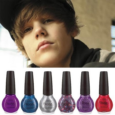 Justin Bieber OPI nail polish "Not A Gold Bigger" some of the colors here.