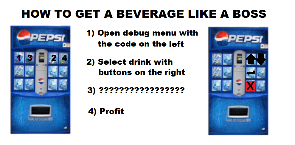 Free soda vending machine codes