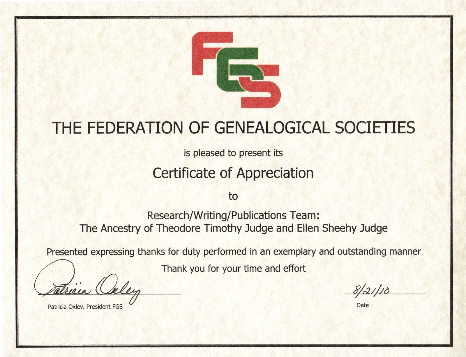 Volunteer Certificate Template