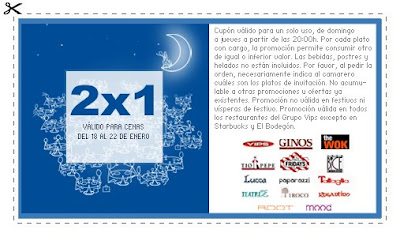 Oferta 2x1 VIPS Oferta 2x1 VIPS