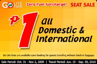 The promo is only available from today, October 31 to November 2, 2009