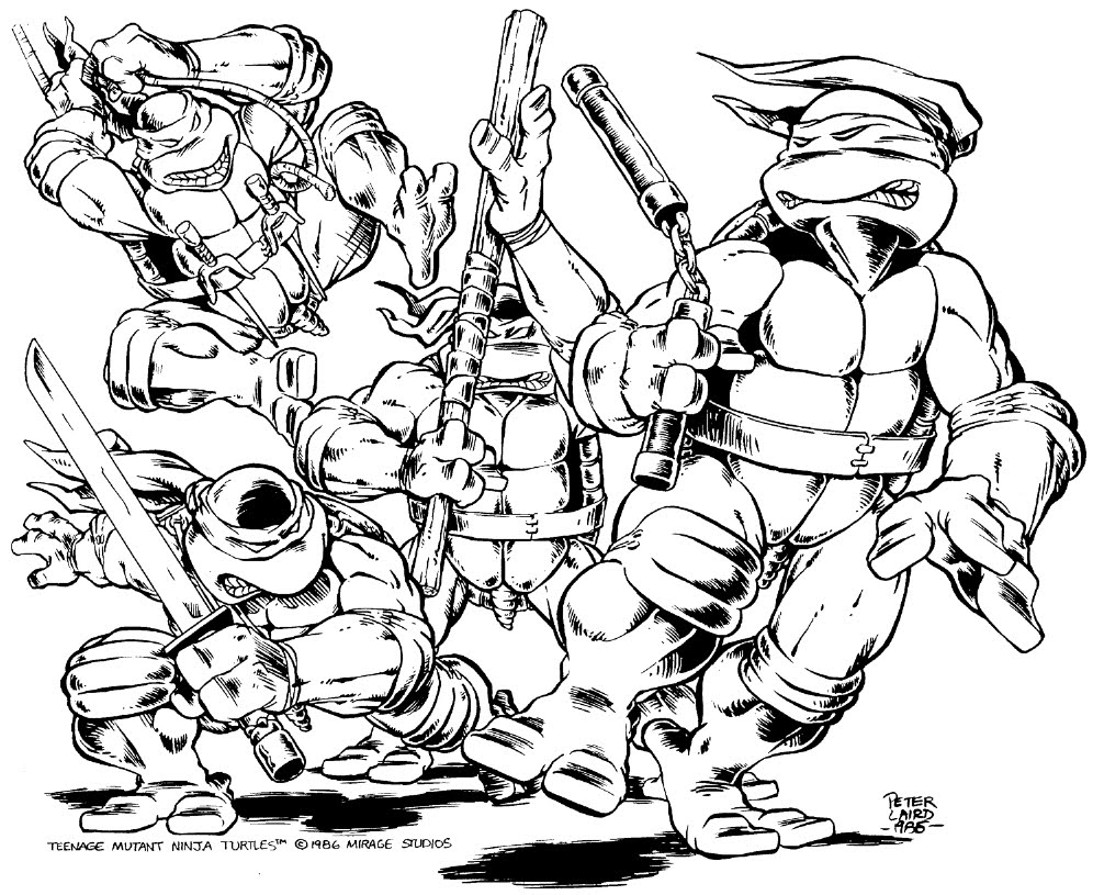 Peter Laird's TMNT blog: November 2009