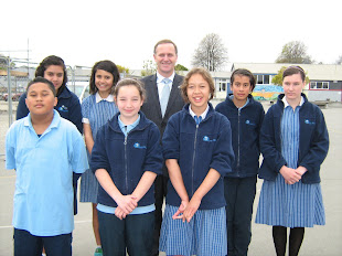 John Key Visits Woolston School in Christchurch