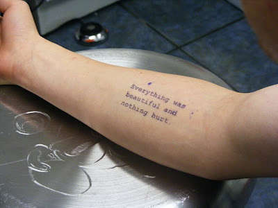literary tattoos