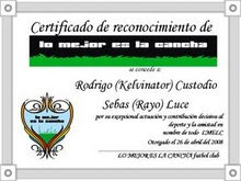 Certificado LMELC