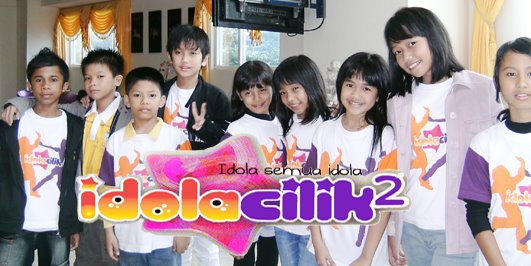 idola cilik 2 Saskia, olin, Abner, Cakka, Christo, Via, Elen, Risma, & Agni