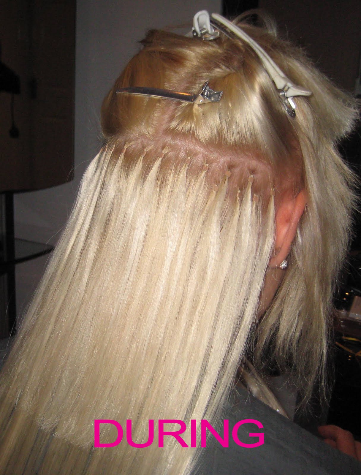 Micro-ring Hair Extensions from £260 (including cost of hair) Micro-ring Hair Extensions from £260 (including cost of hair)