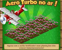 Avião Aero Turbo da Mini Fazenda Avião da Mini Fazenda