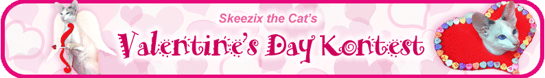 Skeezix the Cat's 3rd Annual VD Contest