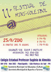 11 º Festival de Mini voleibol
