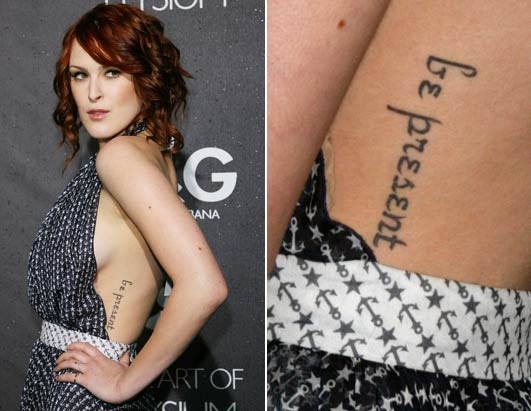 Rumer Willis is a lovely young celebrity actress