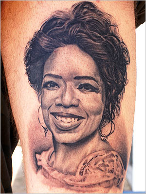 Oprah Winfrey tattoos