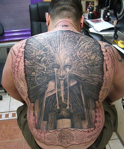 Excellent picture gallery of top notch back piece tattoos.