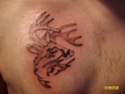 DEER SKULL tattoo 375x500 - 13.76K - jpeg www.ratemyink.com [ View full size 