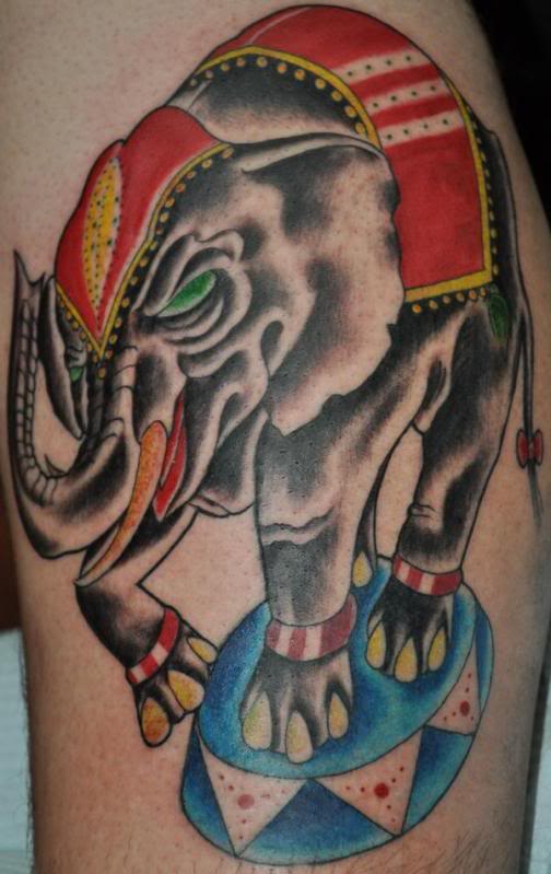 Girls Tattoo Designs: Elephant Tattoos