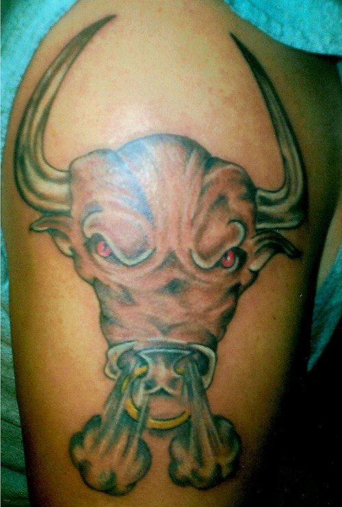 Bull Head Tattoos