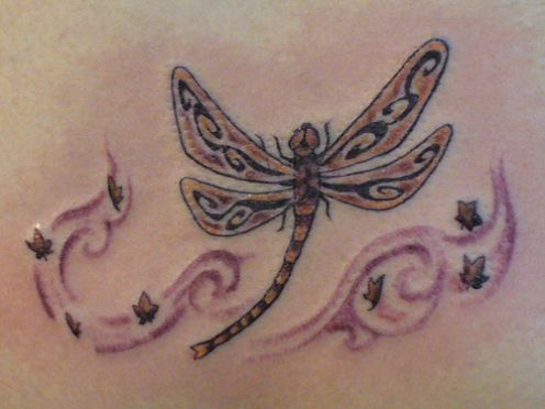 Dragonflies+tattoos+for+girls
