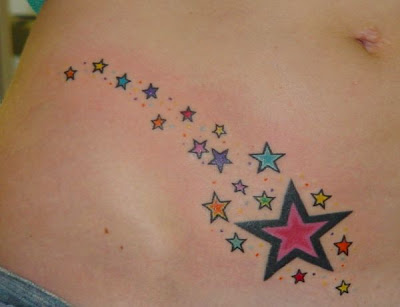 Star Tattoos On Hip. Star Hip Tattoos