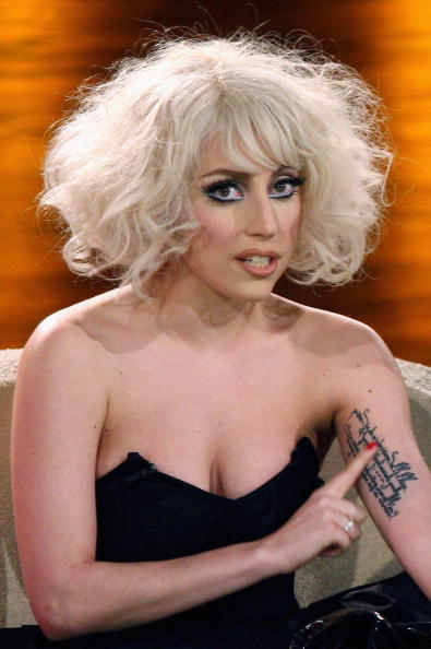 lady gaga tattoos unicorn. Lady Gaga Tattoos