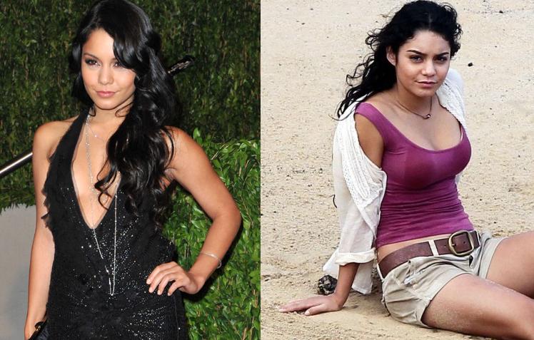 Hudgens tits vannesa Vanessa Hudgens