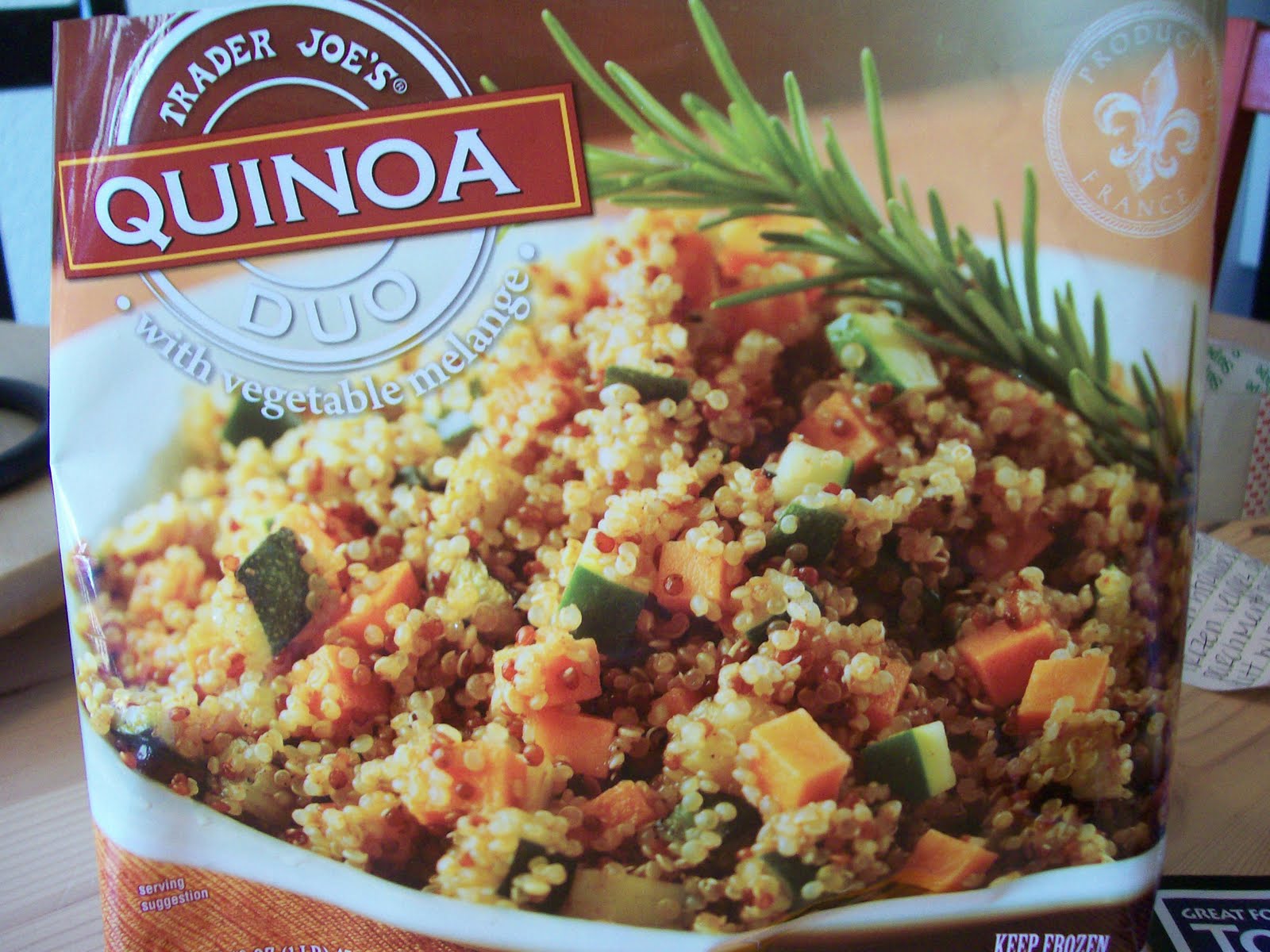 Vegan Luvies Trader Joe's Frozen Fried Rice & Quinoa Mixes + Seitan
