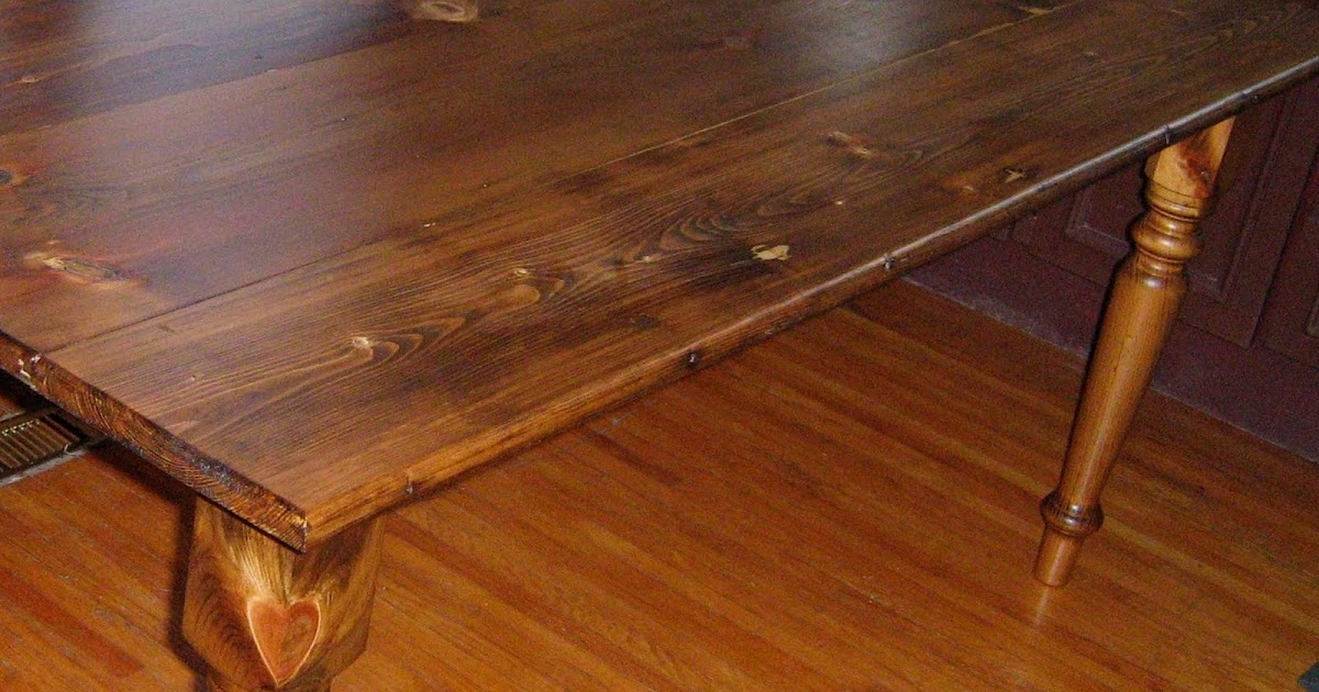 Working: Where to get Homemade wood table