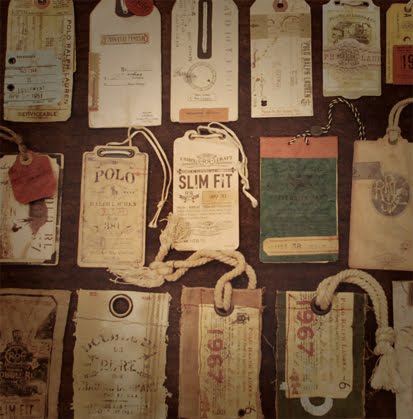 Anthropologie Hang Tag